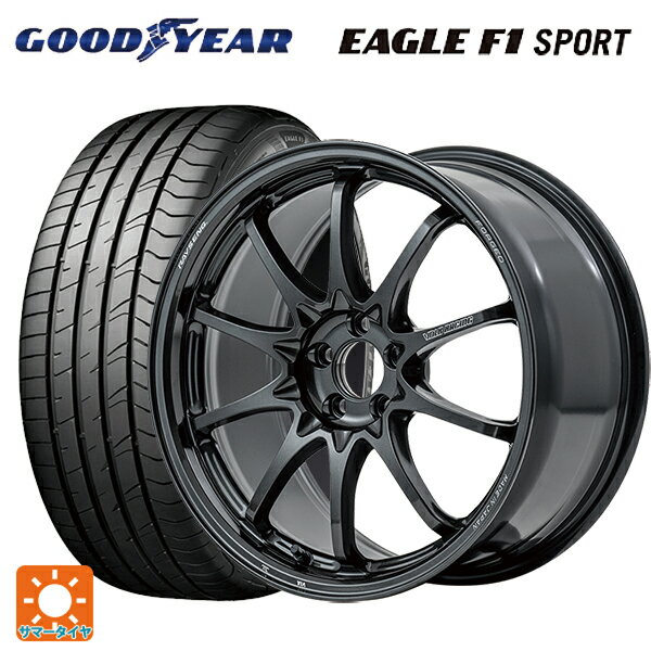 【6/11 1:59迄 全品ポイント5倍】215/45R17 91Y XL グッドイヤー イーグルF1 スポーツ レイズ ボルクレーシング CE28N プラス MM 17-7J 国産車用 サマータイヤホイール4本セット