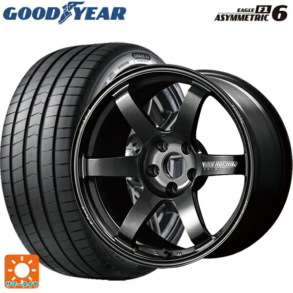 245/40R18 97Y XL グッドイヤー イーグル F1 アシメトリック6 レイズ ボルクレーシング TE37サーガ S-プラス MM 18-9J 国産車用 サマータイヤホイール4本セット