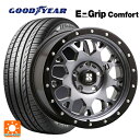 195/55R16 87V グッドイヤー エフィシェントグリップ コンフォート エムエルジェイ エクストリームJ XJ04(訳あり) Gloss Blk. M. Smoke 16-7J 国産車用 サマータイヤホイール4本セット