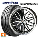 【6/15〜16限定 全品P5倍&クーポン】スバル レヴォーグ(VN系)用 225/40R19 93W XL グッドイヤー エフィシェントグリップ コンフォート 共豊 シュタイナー LMX ブラックポリッシュ 新品サマータイヤホイール 4本セット(2)