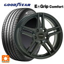 即日発送 ボルボ V40クロスカントリー(MB/MD系)用 205/60R16 92H グッドイヤー エフィシェントグリップ コンフォート # ユーロデザイン アイガー ガンメタリック 新品サマータイヤホイール 4本セット