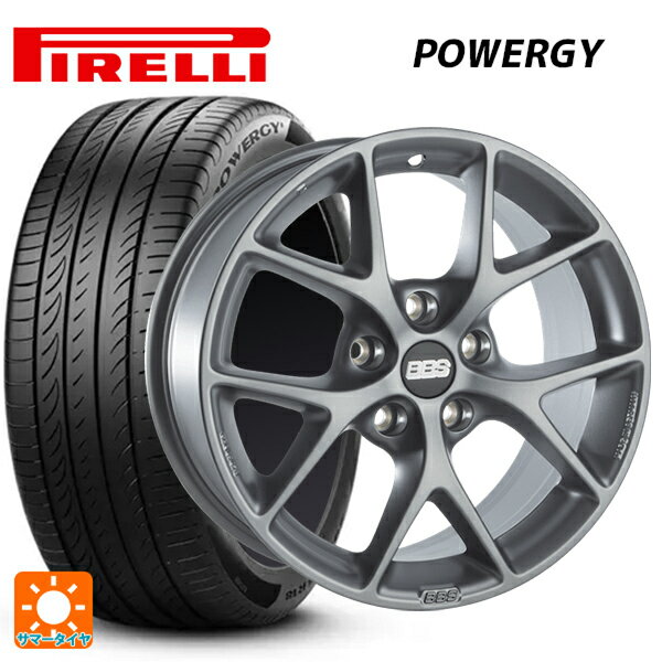 メルセデスベンツ Eクラス(W213)用 225/55R17 97Y ピレリ パワジー 正規品 SR005 ヒマラヤサテングレー 新品サマータイヤホイール 4本セット