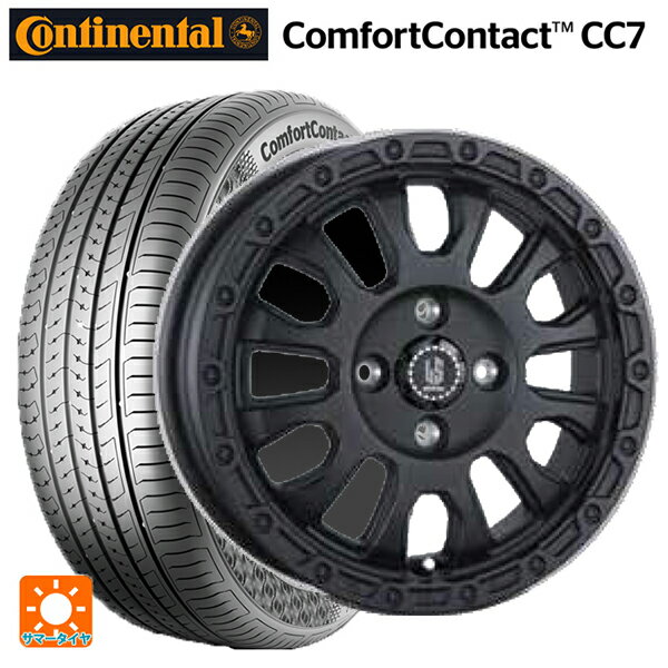 【6/11 1:59迄 全品ポイント5倍】165/65R14 79T コンチネンタル コンフォートコンタクト CC7 正規品 阿部商会 ラ・ストラーダ アベンチュラ WB 14-5J 国産車用 サマータイヤホイール4本セット