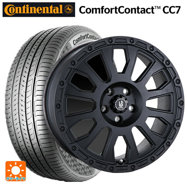 【6/22 20時〜 全品P5倍＆クーポン】205/55R16 91V コンチネンタル コンフォートコンタクト CC7 正規品 阿部商会 ラ・ストラーダ アベンチュラ WB 16-7J 国産車用 サマータイヤホイール4本セット