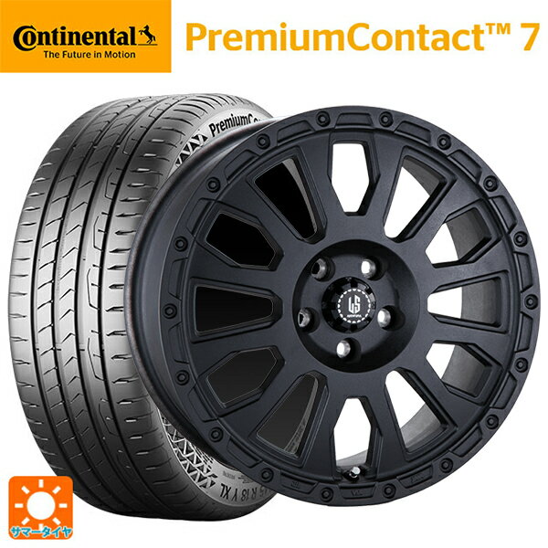 【6/22 20時〜 全品P5倍＆クーポン】225/45R18 95Y XL コンチネンタル プレミアムコンタクト 7 正規品 阿部商会 ラ・ストラーダ アベンチュラ WB 18-8J 国産車用 サマータイヤホイール4本セット