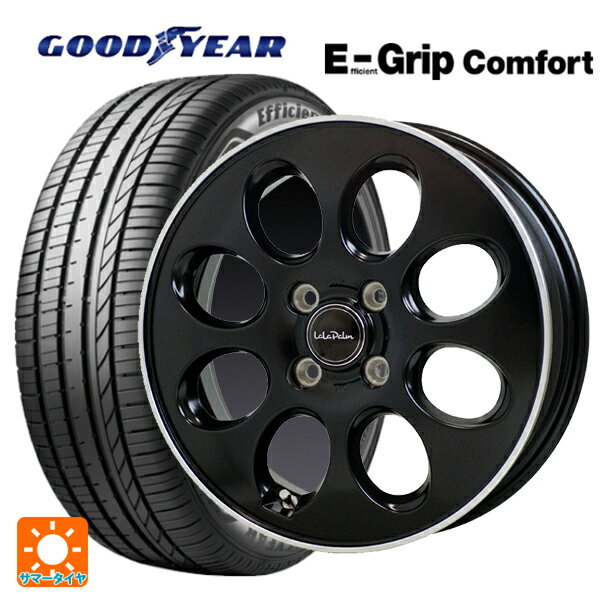 165/50R15 73V グッドイヤー エフィシェントグリップ コンフォート ホットスタッフ ララパーム オーバル GB/リムP 15-4.5J 国産車用 サマータイヤホイール4本セット