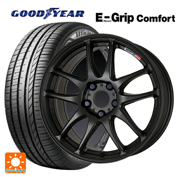 【最大3万円OFFクーポン 5/16 1:59迄】165/45R16 74V XL グッドイヤー エフィシェントグリップ コンフォート ワーク エモーション CR極 MBL 16-5.5J 国産車用 サマータイヤホイール4本セット