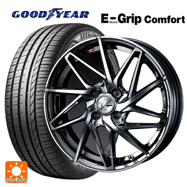 165/50R16 75V グッドイヤー エフィシェントグリップ コンフォート ウェッズ レオニス IT BMCMC 16-5J 国産車用 サマータイヤホイール4本セット