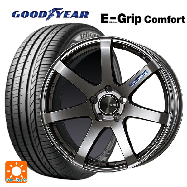 ホンダ ZR-V(RZ4)用 225/55R18 98V グッドイヤー エフィシェントグリップ コンフォート パフォーマンスライン PF07 DS 新品サマータイヤホイール 4本セット