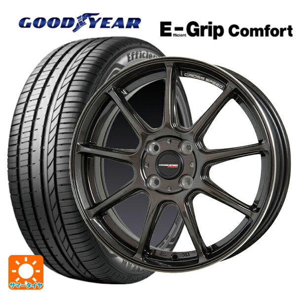 165/55R14 72V グッドイヤー エフィシェントグリップ コンフォート ホットスタッフ クロススピード ハイパーエディション RS9 GGM 14-4.5J 国産車用 サマータイヤホイール4本セット