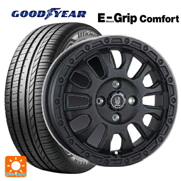 【最大3万円OFFクーポン 5/16 1:59迄】185/55R16 83V グッドイヤー エフィシェントグリップ コンフォート 阿部商会 ラ・ストラーダ アベンチュラ WB 16-6J 国産車用 サマータイヤホイール4本セット