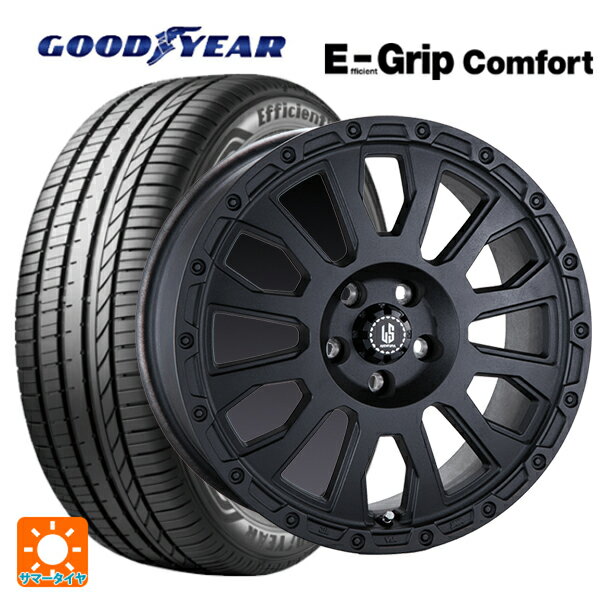 即日発送 【最大3万円OFFクーポン 5/16 1:59迄】トヨタ ヴォクシー(90系)用 205/60R16 92H グッドイヤー エフィシェントグリップ コンフォート # ラ・ストラーダ アベンチュラ # WB 新品サマータイヤホイール 4本セット