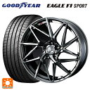 【7/19 20時~ 最大3万円OFFクーポン】215/45R18 93W XL グッドイヤー イーグルF1 スポーツ ウェッズ レオニス IT BMCMC 18-7J 国産車用 サマータイヤホイール4本セット
