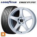 【10/27 10:59迄 全品P5倍&クーポン】トヨタ カローラ スポーツ(210系)用 215/45R17 91Y XL グッドイヤー イーグルF1 スポーツ エンケイ パフォーマンスライン PF05 W 新品サマータイヤホイール 4本セット
