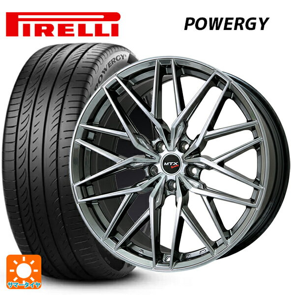 ミニ ミニクロスオーバー(F60)用 225/50R18 99W XL ピレリ パワジー 正規品 # ビックウェイ ユーロバーン ニュルブルグ MTX CHB 新品サマータイヤホイール 4本セット
