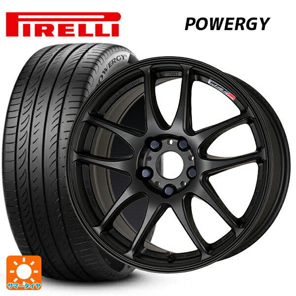 スバル レヴォーグ(VN系)用 245/40R18 97Y XL ピレリ パワジー 正規品 エモーション CR極 MBL 新品サマータイヤホイール 4本セット