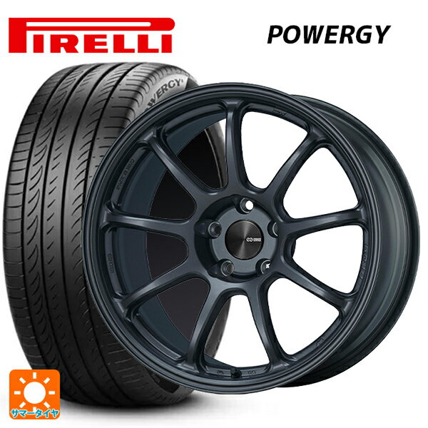 225/40R18 92W XL ピレリ パワジー 正規品 エンケイ パフォーマンスライン PF09 MDG 18-7.5J 国産車用 サマータイヤホイール4本セット