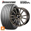【7/19 20時〜 最大3万円OFFクーポン】スバル WRX S4(VBH)用 245/40R18 97Y XL ブリヂストン ポテンザ S007A 正規品 ウェッズ ウェッズスポーツ SA62R EJ-BRONZE2 新品サマータイヤホイール 4本セット(2)