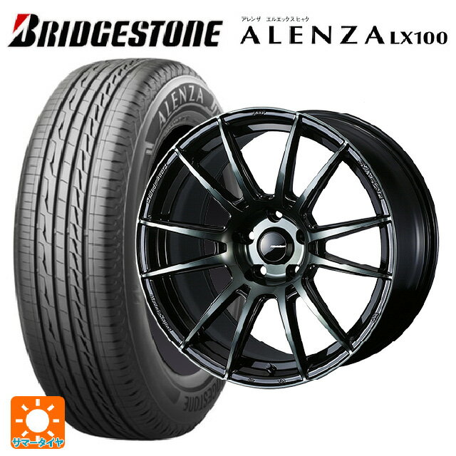 ホンダ ZR-V(RZ4)用 215/60R17 96H ブリヂストン アレンザLX100 正規品 # ウェッズ ウェッズスポーツ SA62R WBC 新品サマータイヤホイール 4本セット
