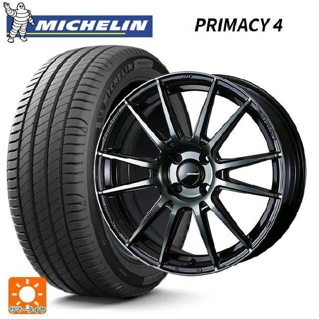 【6/15〜16限定 全品P5倍＆クーポン】185/60R15 88H XL ミシュラン 正規品 プライマシー4 ウェッズ ウェッズスポーツ SA62R WBC 15-6J 国産車用 サマータイヤホイール4本セット