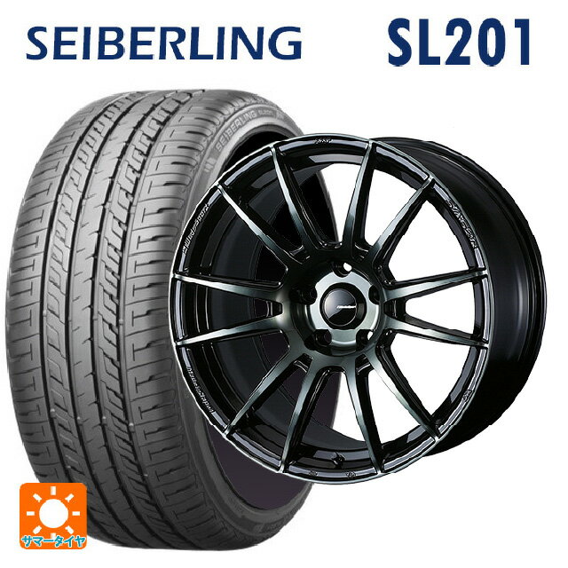 225/40R18 92W XL セイバーリング セイバーリング SL201(ブリヂストン工場生産） ウェッズ ウェッズスポーツ SA62R WBC 18-7.5J 国産車用 サマータイヤホイール4本セット