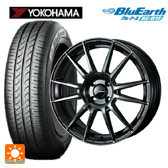 185/55R16 83V ヨコハマ ブルーアース AE01F ウェッズ ウェッズスポーツ SA62R WBC 16-6.5J 国産車用 サマータイヤホイール4本セット