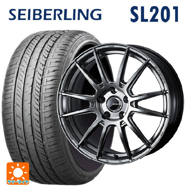 235/45R17 94W セイバーリング セイバーリング SL201(ブリヂストン工場生産） ウェッズ ウェッズスポーツ SA62R PSB 17-7.5J 国産車用 サマータイヤホイール4本セット