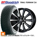 【5/23 20時〜最大3万円OFFクーポン】225/55R18 102H XL BFグッドリッチ トレイルテレーン T/A ブラックレター 正規品 ウェッズ ライツレー MS ブラックメタリックポリッシュ 18-7.5J 国産車用 サマータイヤホイール4本セット(2)