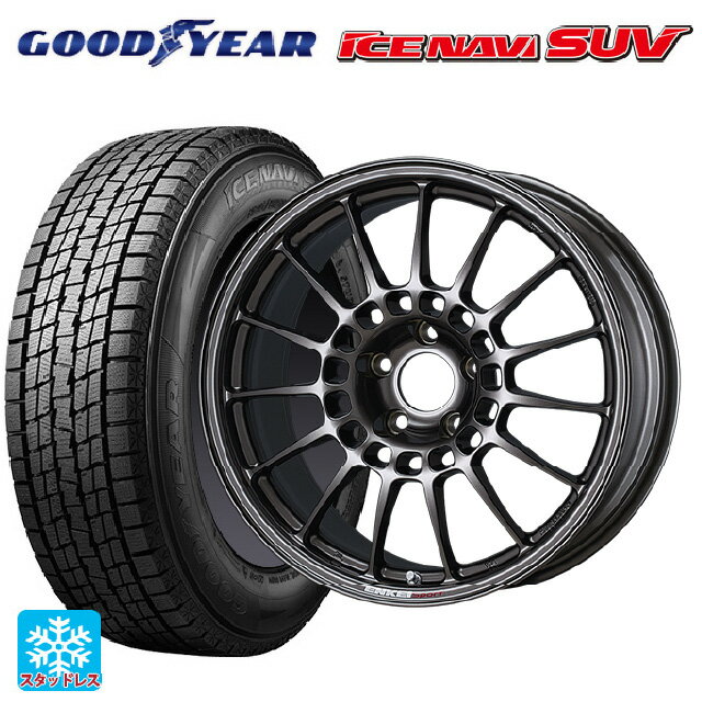 【6/22 20時〜 全品P5倍＆クーポン】215/65R16 98Q グッドイヤー アイスナビ SUV エンケイ エンケイスポーツ RC-T5 Dark Silver 16-6.5J 国産車用 スタッドレスタイヤホイール4本セット