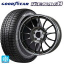 【5/9 20時〜 最大3万円OFFクーポン】195/55R16 87Q グッドイヤー アイスナビ8 エンケイ エンケイスポーツ RC-T5 Dark Silver 16-6.5J 国産車用 スタッドレスタイヤホイール4本セット