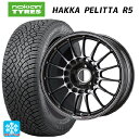 225/45R17 94T XL ノキアン ハッカペリッタR5 エンケイ エンケイスポーツ RC-T5 Dark Silver 17-7J 国産車用 スタッドレスタイヤホイール4本セット