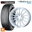 【5/9 20時〜 最大3万円OFFクーポン】215/55R17 94V ヨコハマ ブルーアースXT AE61 エンケイ エンケイスポーツ RC-T5 White 17-7J 国産車用 サマータイヤホイール4本セット(2)