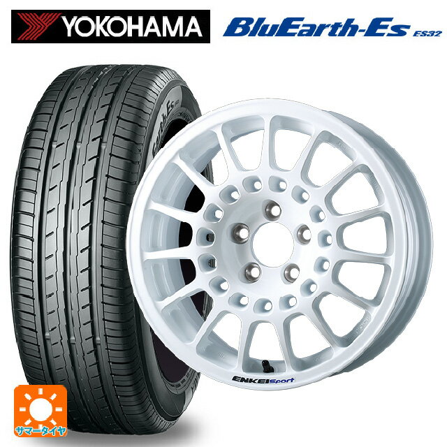 【6/22 20時〜 全品P5倍＆クーポン】185/65R15 88S ヨコハマ ブルーアースEs ES32 # エンケイ エンケイスポーツ RC-G5 White 15-6.5J 国産車用 サマータイヤホイール4本セット
