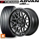 ミツビシ デリカD5(3DA系)用 225/55R18 98V ヨコハマ アドバンデシベル V553 正規品 エムアイディー ナイトロパワー M29 スティンガー バレルブラック 新品サマータイヤホイール 4本セット