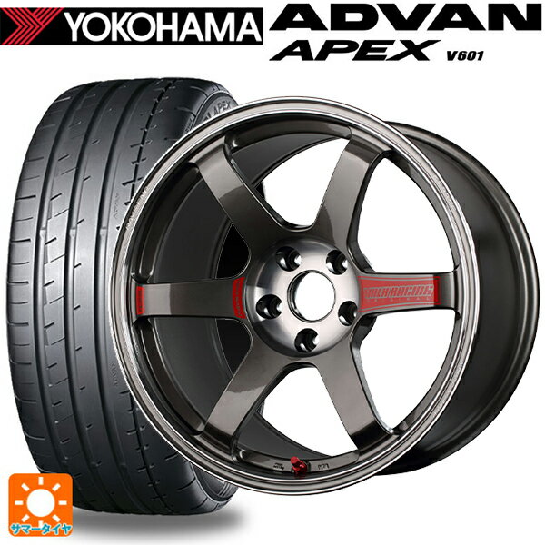 225/40R18 92Y XL ヨコハマ アドバン アペックス V601 正規品 レイズ ボルクレーシング TE37SL サーガ PG 18-8.5J 国産車用 サマータイヤホイール4本セット