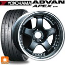 225/45R18 95Y XL ヨコハマ アドバン アペックス V601 タナベ SSR プロフェッサー SP1 ブラック 18-7J 国産車用 サマータイヤホイール4本セット