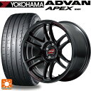 【5/3〜5/6 最大3万円OFFクーポン】トヨタ GR86(ZN8)用 225/40R18 92Y XL ヨコハマ アドバン アペックス V601 正規品 エムアイディー MIDレーシング R26 # クリスタルブラック 新品サマータイヤホイール 4本セット(2)