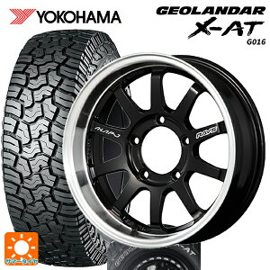 スズキ ジムニーシエラ(74系)用 225/75R16 103/100Q ヨコハマ ジオランダー X-AT G016 ホワイトレター A LAP(エーラップ)J BD 新品サマータイヤホイール 5本セット