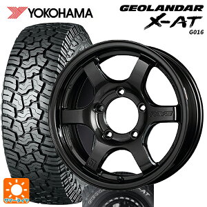 スズキ ジムニーシエラ(74系)用 2024年製 225/75R16 103/100Q ヨコハマ ジオランダー X-AT G016 ホワイトレター グラムライツ 57DRX AXZ 新品サマータイヤホイール 4本セット