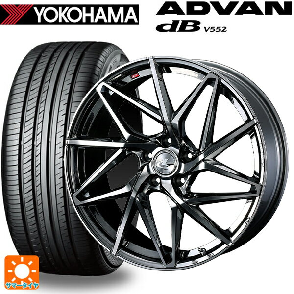 トヨタ RAV4(50系)用 245/45R20 103Y XL ヨコハマ アドバンデシベル V552 for SUV レオニス IT BMCMC 新品サマータイヤホイール 4本セット