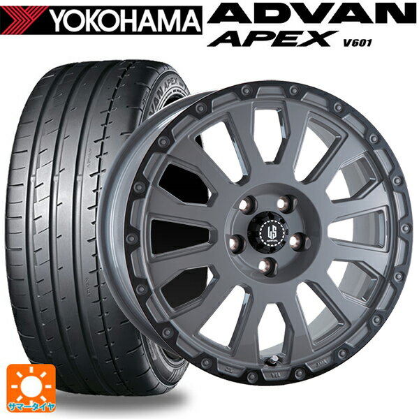 245/40R18 97Y XL ヨコハマ アドバン アペックス V601 正規品 阿部商会 ラ・ストラーダ アベンチュラ SGAR 18-8J 国産車用 サマータイヤホイール4本セット
