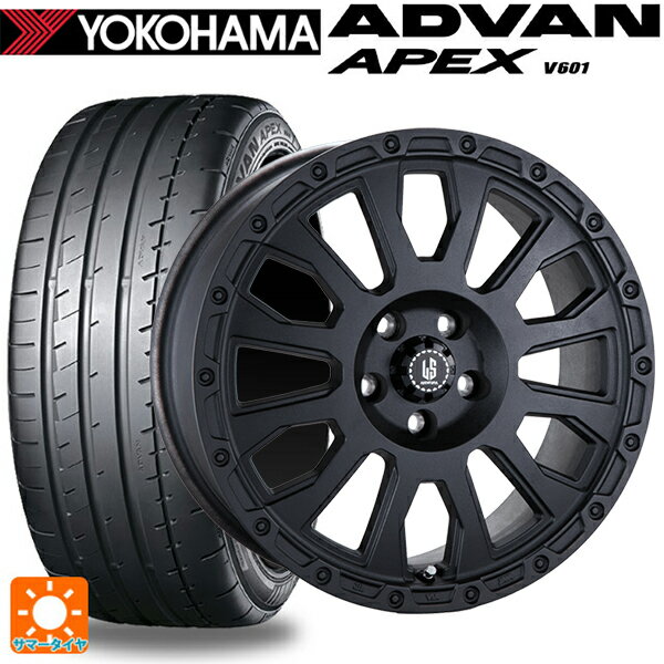 225/40R18 92Y XL ヨコハマ アドバン アペックス V601 正規品 阿部商会 ラ・ストラーダ アベンチュラ WB 18-8J 国産車用 サマータイヤホイール4本セット
