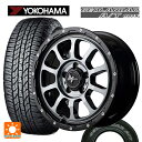 ミツビシ デリカD5(3DA系)用 235/70R16 104T ヨコハマ ジオランダー A/T G015 ホワイトレター 正規品 エムアイディー ナイトロパワー M10パーシングS ブラック/DC+マシニング/ブラッククリア 新品サマータイヤホイール 4本セット