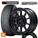 トヨタ ランドクルーザープラド(150系)用 265/70R17 113T ヨコハマ ジオランダー A/T G015 ホワイトレター ナイトロパワー M10 PERSHING バレルブラックエディション バレルブラック 新品サマータイヤホイール 4本セット