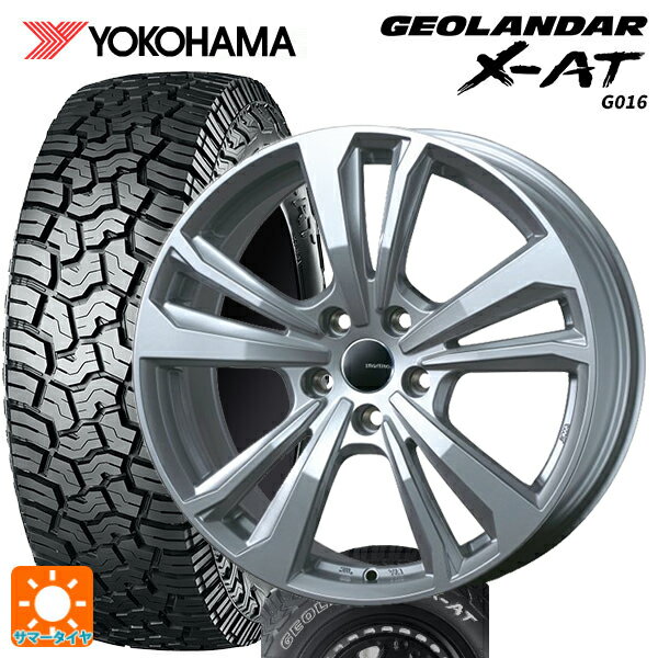 プジョー リフター()用 215/65R16 109/107Q ヨコハマ ジオランダー X-AT G016 ホワイトレター 正規品 ティーエーエス スマートライン 365 シルバー 新品サマータイヤホイール 4本セット