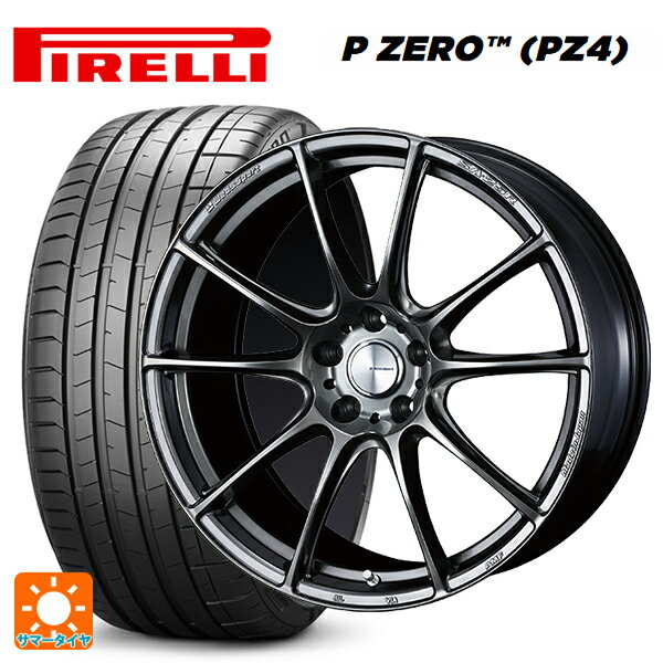 245/40R18 97Y XL ピレリ P-ZERO (PZ4) 正規品 ウェッズ ウェッズスポーツ SA25R PSB 18-8.5J 国産車用 サマータイヤホイール4本セット