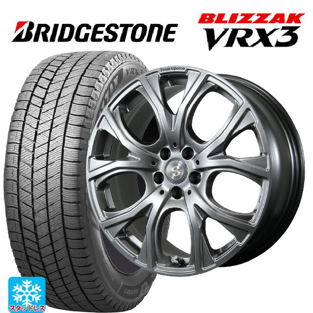 ミニ ミニクーパー(ガソリン車)(F66)用 215/45R17 87Q ブリヂストン ブリザック VRX3 正規品 トピー チームスパルコ ヴェネージュ H/MG 新品スタッドレスタイヤホイール 4本セット