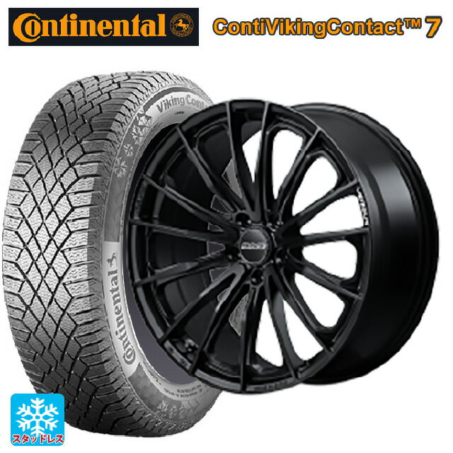 205/50R17 93T XL コンチネンタル コンチバイキングコンタクト7 正規品 レイズ ベルサス ヴォウジェ SE BOJ 17-7J 国産車用 スタッドレスタイヤホイール4本セット