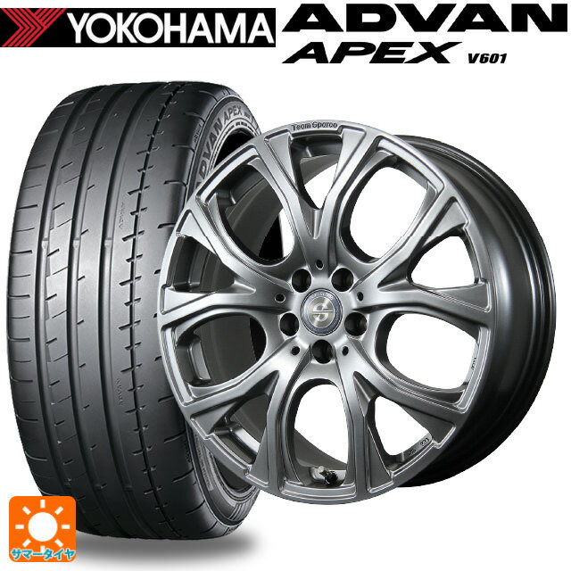 ミニ カントリーマン(U25)用 245/45R19 102Y XL ヨコハマ アドバン アペックス V601 正規品 トピー チームスパルコ ヴェネージュ H/MG 新品サマータイヤホイール 4本セット