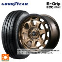 165/50R15 73V グッドイヤー エフィシェントグリップ エコ EG02 エムアイディー ナイトロパワー M7 ファランクス マットブロンズ/リムブラック 15-4.5J 国産車用 サマータイヤホイール4本セット